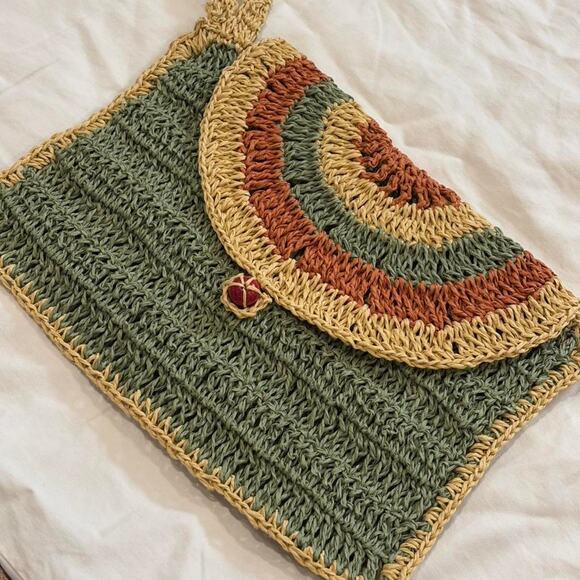 Other Handbags - Multicoloured Crochet Handmade Handbag